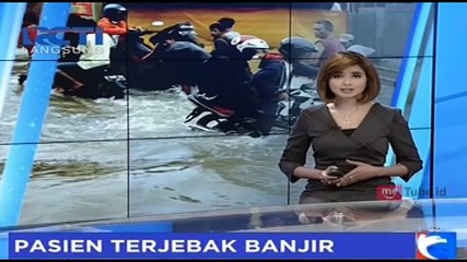 Ironi Sejumlah Pasien Rumah Sakit Terjebak Banjir di Jakarta