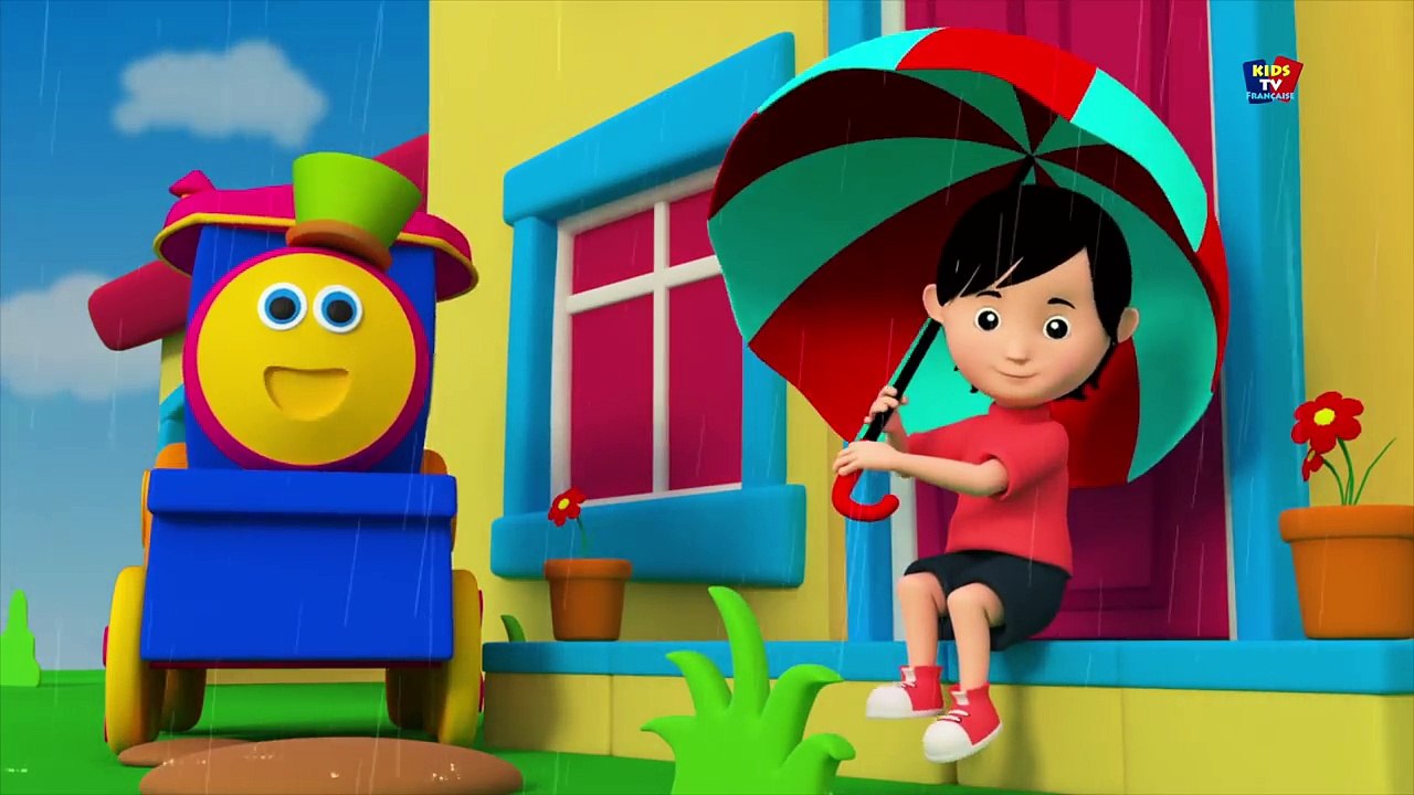 Bob le train _ Rhyme pour enfants _ Rain Rain Go Away _ Bob The Train _ Children Rhyme _ Kids Song-l1vmXlYboM0