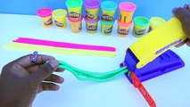 La Chispa De Play Doh Arco Iris Rizos Aprender Los Colores Glitter Plastilina Los Niños La Diversión Con El Juego Creativo Lalal