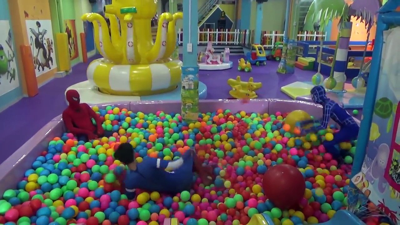 Evil Elsa vs Pink Spidergirl Kiss Spiderman Compilation Fun Superhero Kids In Real Life In