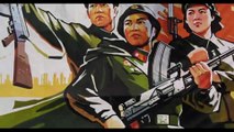 中国国境北朝鮮と韓国国境板門店の映像