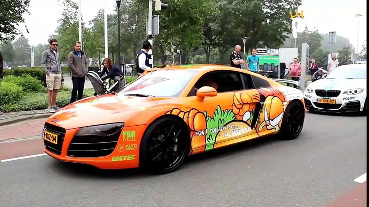 Audi V10 Motorundan Çıkan Seslere Kulak Verin