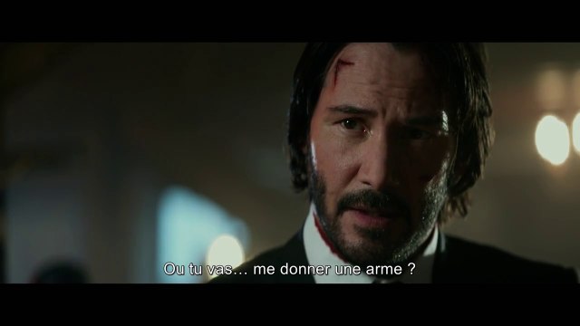 JOHN WICK 2 - Extrait Gun VOST (Keanu Reeves, Common, Laurence Fishburne) [HD, 1280x720]