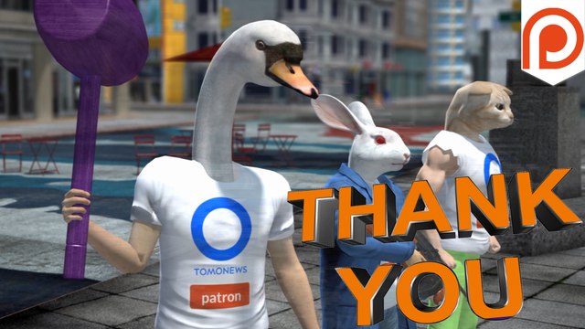 TomoNews Patreon patron thank you & shout-out video for Feb. 2017