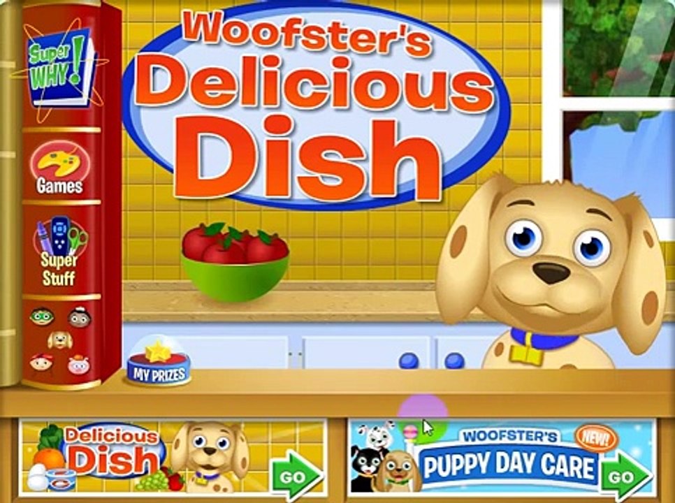 Woofsters Delicious Dish SuperWhy Games,Top Baby Games For Kids new