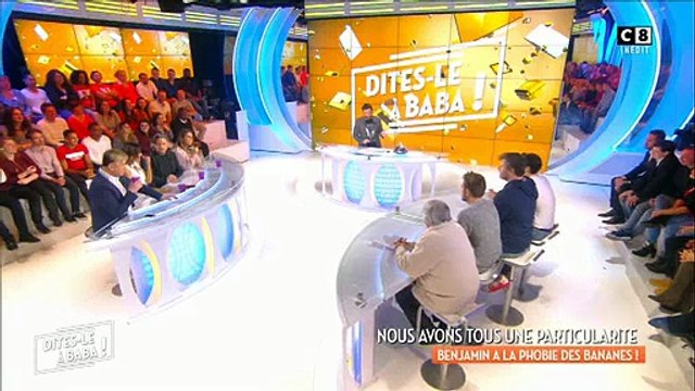 Cyril Hanouna reçoit Benjamin qui a la phobie des... bananes (sic) et raconte ses difficultés au quotidien