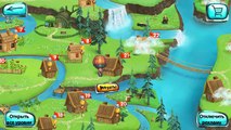 мультик игра МАША и Медведь ❤️ спасатели зайцев - полет на воздушном шаре уровень 20 25