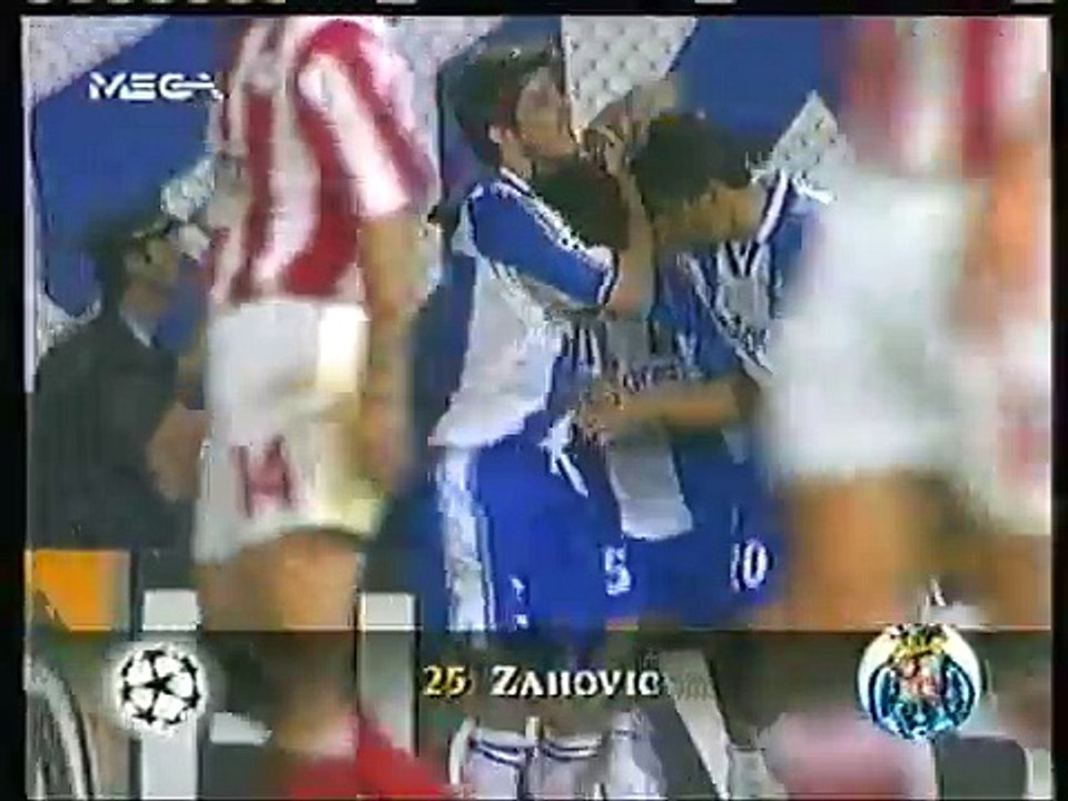 16.09.1998 - 1998-1999 UEFA Champions League Group A Matchday 1 FC Porto 2-2 Olympiacos FC