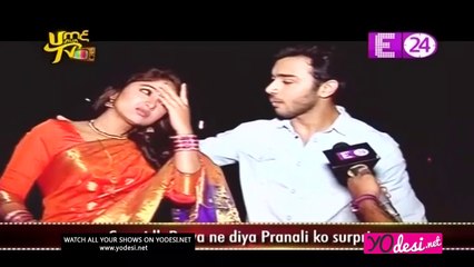 Samridh Bawa Ne Diya Pranali ko Surprise!! Swabhimaan 21st February 2017