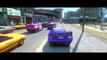 Дисней автомобили Pixar Паук потешки и молния Маккуин песен машины для детей