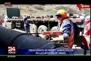 Preocupante retraso y sobrecostos en la ejecución de obras