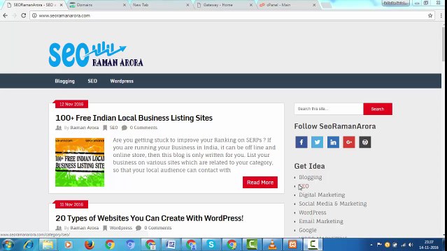 How to Configure a Blog Website on hosting Panel | Wordpress Tips | SEO