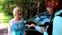 Frozen Elsa & Anna Turn Into SUPERHEROES w_ Spiderman Joker Princess Belle Snow White Joker Girl Fun-wfQJQsbgcy4