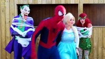 Frozen Elsa & Spiderman BREAK UP! w_ Joker Princess Anna Belle Bad Baby Joker Girl! Superhero Fun-ckghMVTt1-M