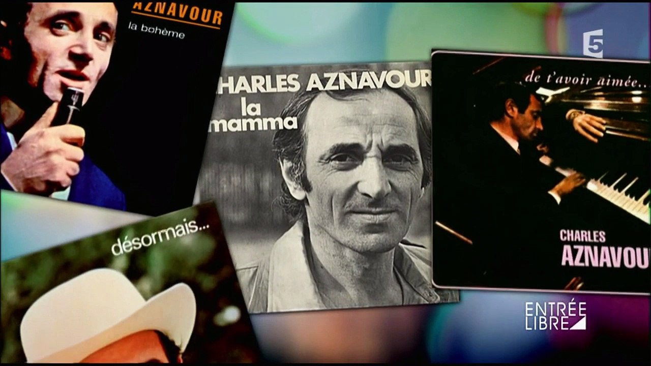 Charles Aznavour, paroles et musiques