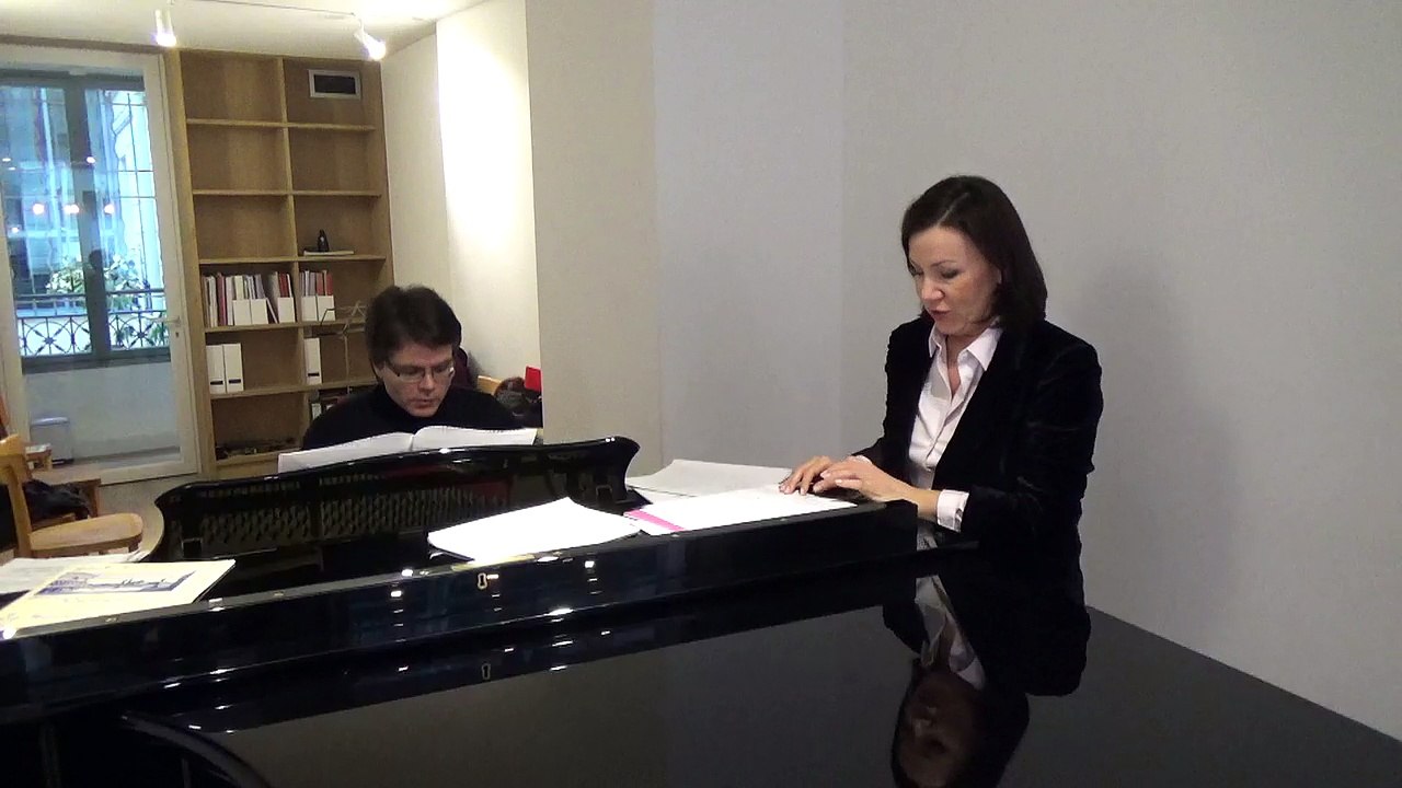 Zwei Venetianische Lieder , Schumann, by  Karina Desbordes Axel Lenarduzzi
