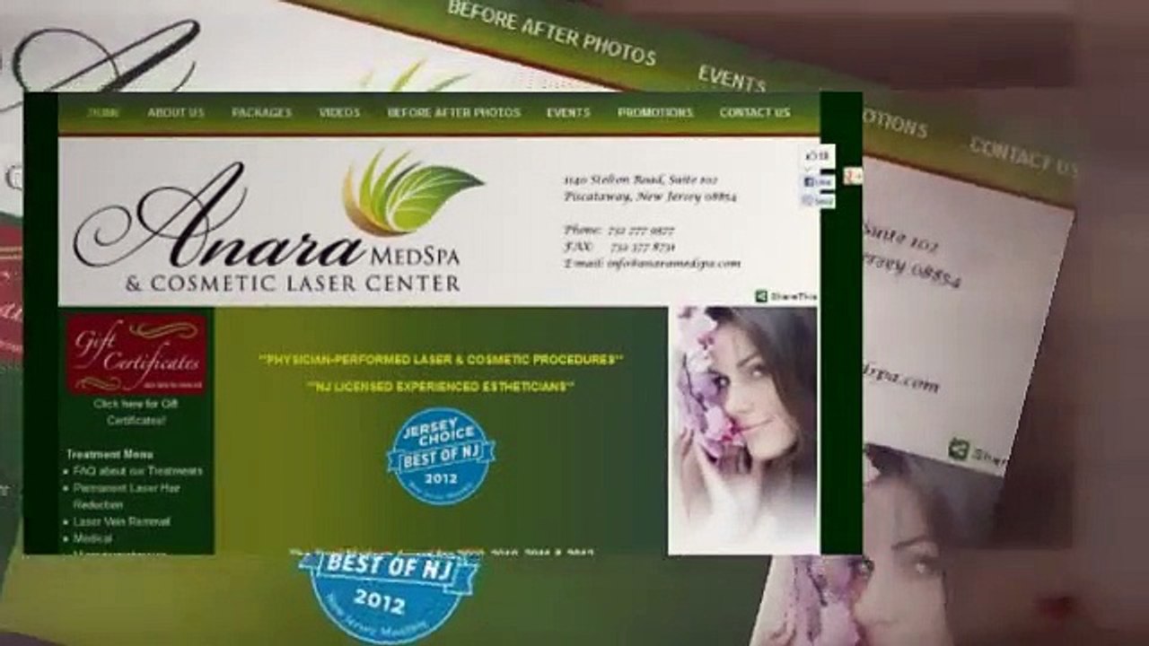 Botox in NJ,Chemical peel NJ, Brazilian laser hair removal NJ, Permanent laser hair reduction in NJ under one roof