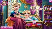 Disney Frozen Princess | Elsa Baby Wash | Baby Games for Kids