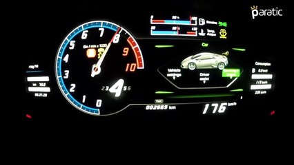 Lamborghini Huracan 340 km Hıza Çıkıyor