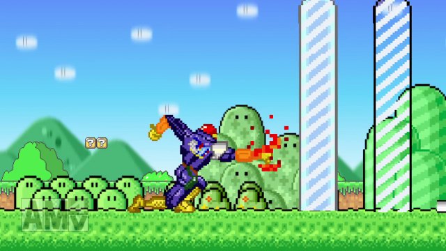 【ゆっくり実況】ゴールしたらマリオが真っ二つ!!!こんな変なマリオ、、、嫌だ!!天才霊夢がマリオメーカーやってみません!!part30-uARyLWVUE8Q