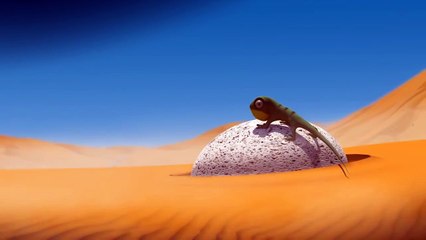 Video giải trí 3D: Đám mây giữa sa mạc và lòng vị tha