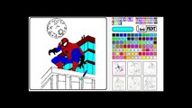 ЧЕЛОВЕК ПАУК Спайдермен Spiderman раскраска