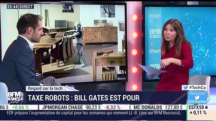 Regard sur la Tech: Bill Gates se prononce en faveur d'une taxe robots - 20/02