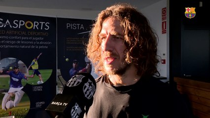 Carles Puyol: “Es el momento de estar todos unidos”