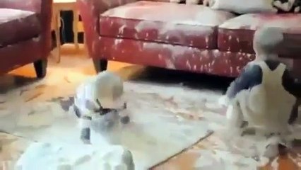 Evin Altını Üstüne Getiren Çocuklar