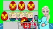 Kids Surprise Eggs Disney Frozen Elsa Peppa Pig Iron Spider Hulk Sponge Bob Mr Krab Toy #Animation