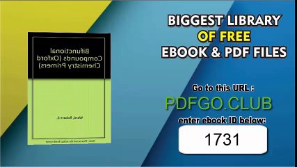 Bifunctional Compounds (Oxford Chemistry Primers)