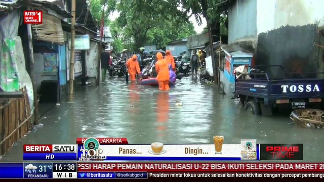 Banjir Rendam Sejumlah Titik di Jakarta