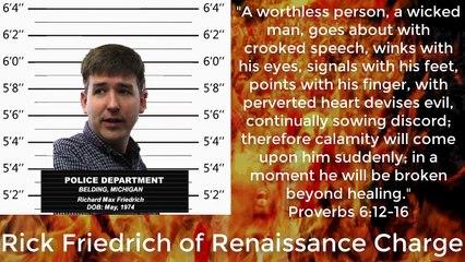 Richard Max Friedrich - Renaissance Charge Scam