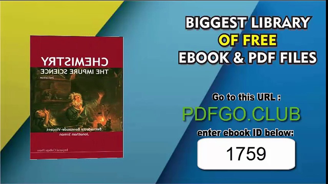 Chemistry_ The Impure Science (2nd Edition) 2nd Edition Edition