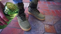 NIKE SF AF1- REALEST ON FOOT + WATERPROOF TEST -- NIKE SPECIAL FIELD AIR FORCE 1