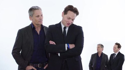 Viggo Mortensen Talks to Himself