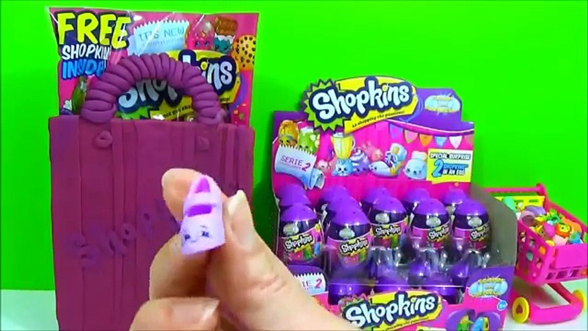 MEGA Play Doh Huevos Sorpresa Shopkins Temporada 2 Juguetes DCTC Juguete de Plastilina Huevos Sorpr – Видео Dailymotion