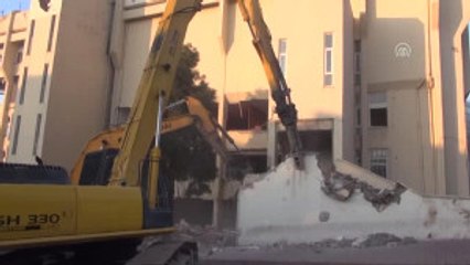 Büyükşehir Belediyesi Binasının Yıkımına Başlandı - Tekirdağ