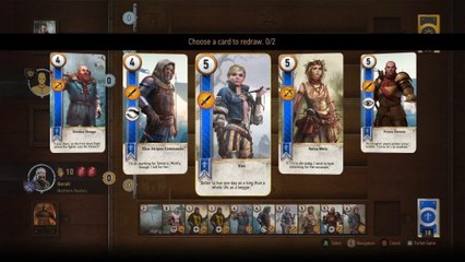 Gwent Card Game Northern Realms Starter Deck Gameplay
