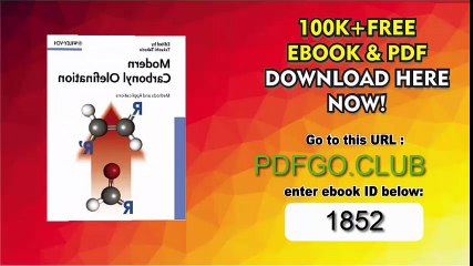 Modern Carbonyl Olefination_ Methods and Applications 1st Edition