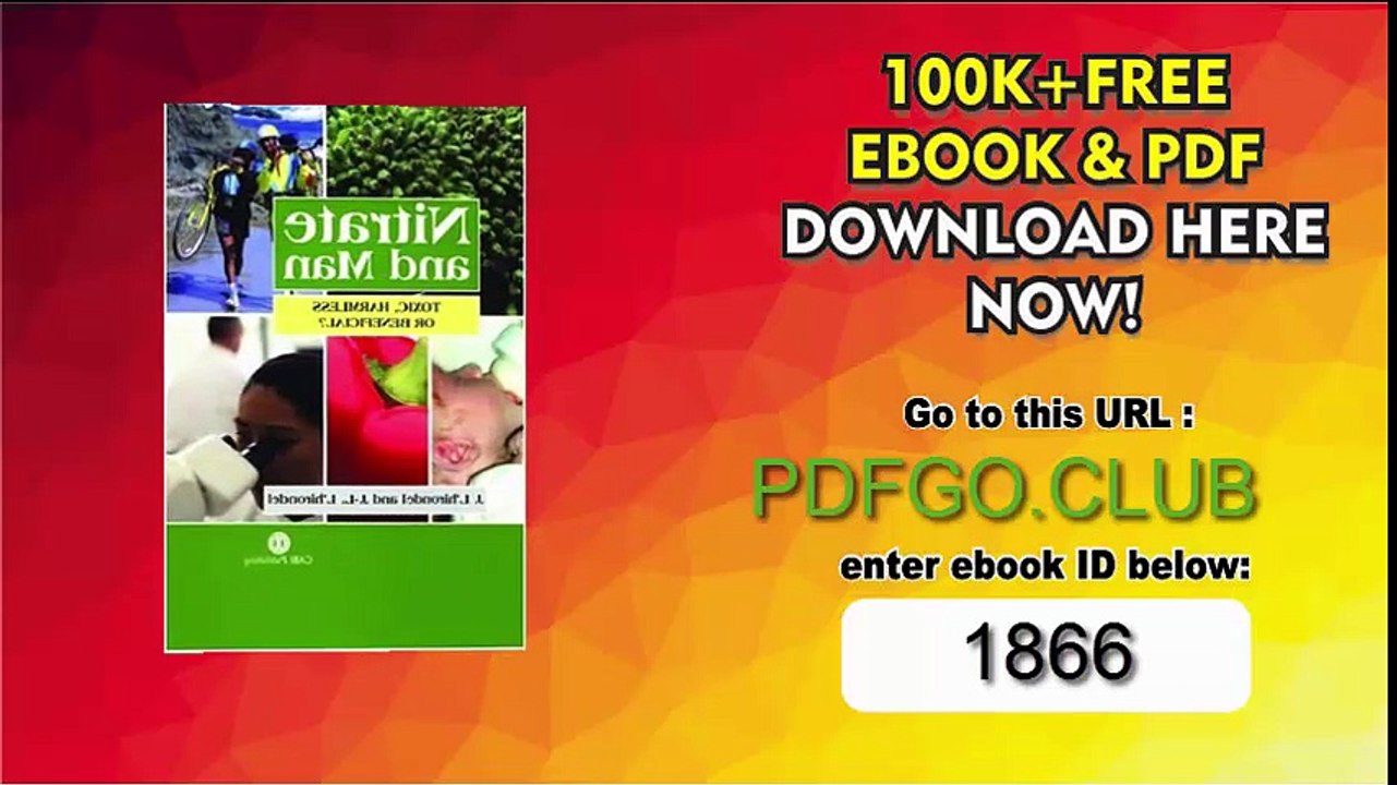 Nitrate and Man_ Toxic, Harmless or Beneficial