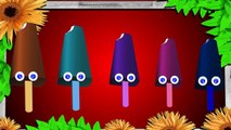 Learn Colors with Ice Cream Finger Family Song for Children Toddlers and Babies | Nursery