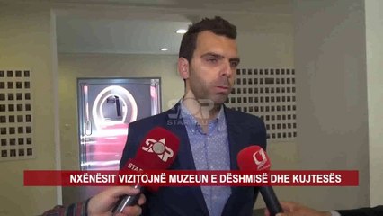 NXËNËSIT VIZITOJNË MUZEUN E DËSHMISË DHE KUJTESËS