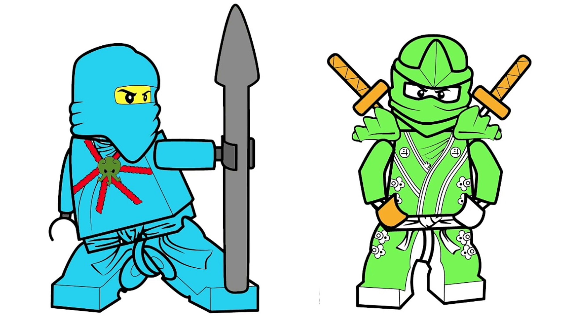 La Pata De La Patrulla Marshall Ryder Lego Ninjago Jay Lloyd Página Para Colorear! Divertida Actividad De Pintar! Ser – Видео Dailymotion