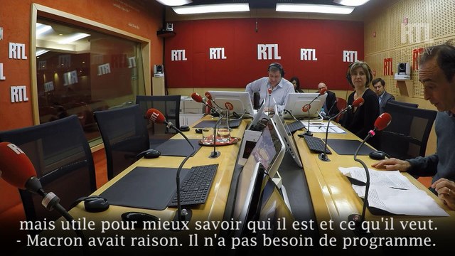 Emmanuel Macron, un fils de Madelin et de Cohn-Bendit , dit Éric Zemmour