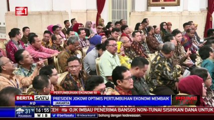 Download Video: Jokowi Optimistis Pertumbuhan Ekonomi Indonesia