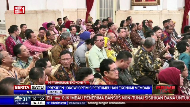 Jokowi Optimistis Pertumbuhan Ekonomi Indonesia