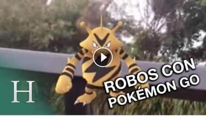 Robos con Pokémon GO