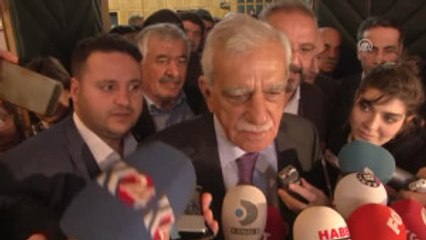 Ahmet Türk: "Sayın Bahçeli'nin Düşüncesi Farklı, Benim Farklı. Insan Olarak Böyle Bir Çağrısı Oldu.