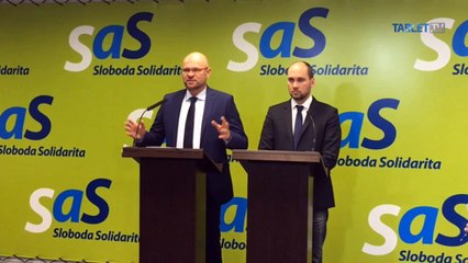 ZÁZNAM: Brífing SaS na tému: Fico usvedčený z klamstva, faktúry musíte zaplatiť